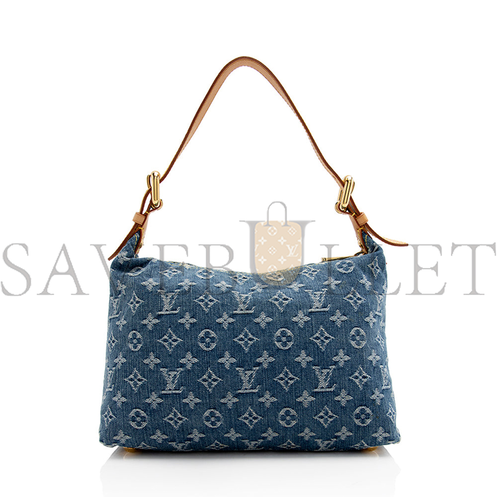 LOUIS VUITTON MONOGRAM DENIM BAGGY PM SHOULDER BAG M44464 (30*19*10cm)